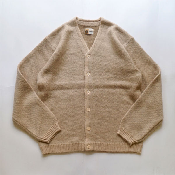 タウンクラフト TOWN CRAFT SHAGGY COLOR CARDIGAN Beige