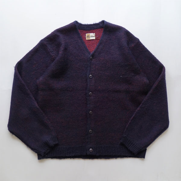 タウンクラフト TOWN CRAFT SHAGGY COLOR CARDIGAN Navy