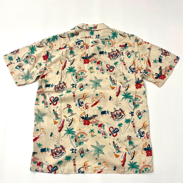 TWO PALMS ハワイアンムームーとシャツセット トゥーパルムズ TWO PALMS オープンカラー ハワイアンシャツ S/S