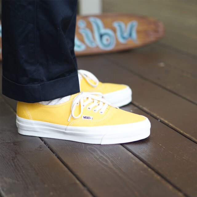 VANS スニーカー オーセンティック リイシュー 44 MTE イエロー バンズ VANS オーセンティック AUTHENTIC MTE REISSUE 44 Yellow