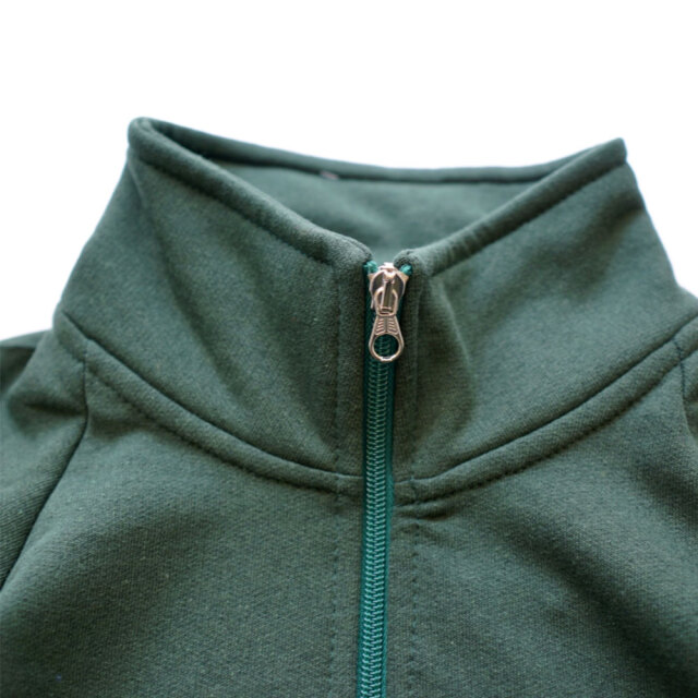 ベスティ Vesti ジップアップスウェットジャケット Green