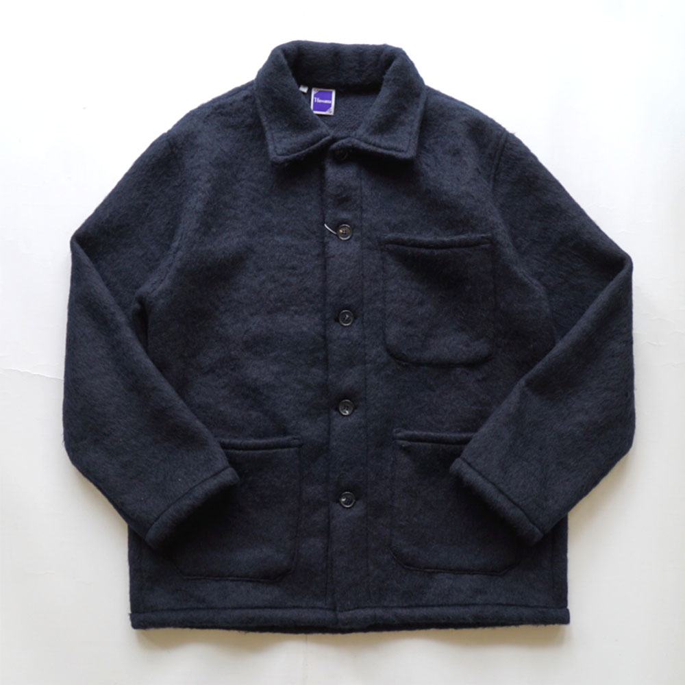 マッサワ Massana スライバーニット カバーオール Navy