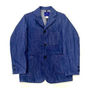 ブルーウォーター BLUE WATER デニム 3B アンコンジャケット Tailored Jacket Denim ~One Wash~