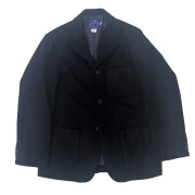 ブルーウォーター BLUE WATER カシミア混 イタリア製生地 3B アンコンジャケット 3B Tailored Jacket Navy