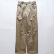 バーンストーマー BARNSTORMER マッカーサー2 2タックトラウザー MACARTHUR2 2TUCK TROUSER 1945P Khaki