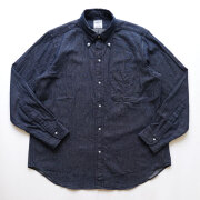ブルーウォーター BLUE WATER ボタンダウン デニムシャツ オウンメイク Denim Shirt One Wash