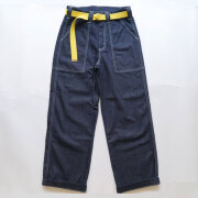 カリフォルニアストーリー CALIFORNIA STORY コーンミルズデニム ベイカーパンツ TRESURE ISLAND MADE IN USA Indigo