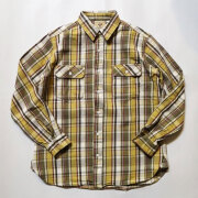 カッパーキング COPPER KING HEAVY FLANNEL SHIRTS ヘビーフランネルシャツ　ネルシャツ　Yellow