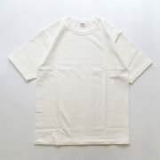 ダブルワークス DUBBLE WORKS 8番手 度詰め丸胴天竺Tシャツ HEAVY WEIGHT TEE Lot.37001 WHITE