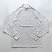 ライフウェア LIFEWEAR 5.5oz プレシュリンク コットン モックネック L/S Tシャツ Ash Gray