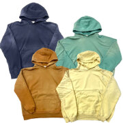 MoojiMooji ムージームージー Oversized Crop Hoodie Aged Heavy スエットパーカー　Made In USA