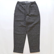 ターンミーオン TURN ME ON ストレッチジャズネップ ワイドテーパードパンツ Charcoal