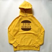 ユーエムアイ サンライズ U.M.I SUNRISE 裏起毛プルオーバー プリントパーカー 3 Sea Burger Mustard