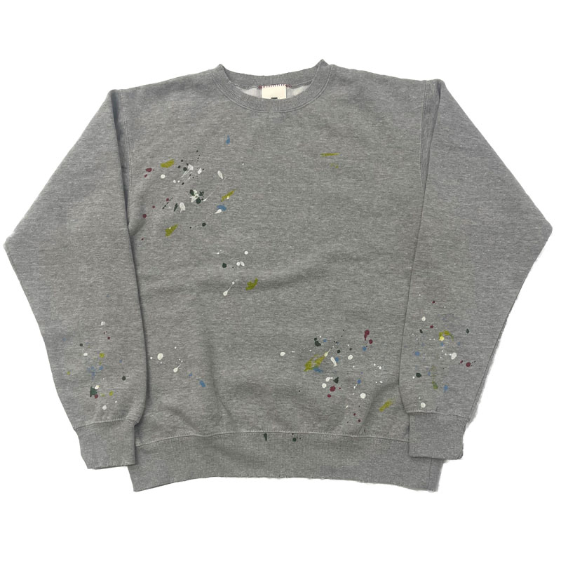 MoojiMooji ムージームージー Classic Crewneck Splatter Paint スエット　Made In USA