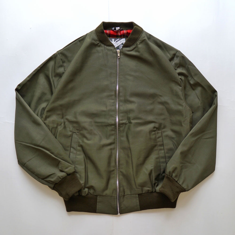 ペニーファージング Penny Farthing ハリントンボンバージャケット Harrington Bomber Jacket OLIVE
