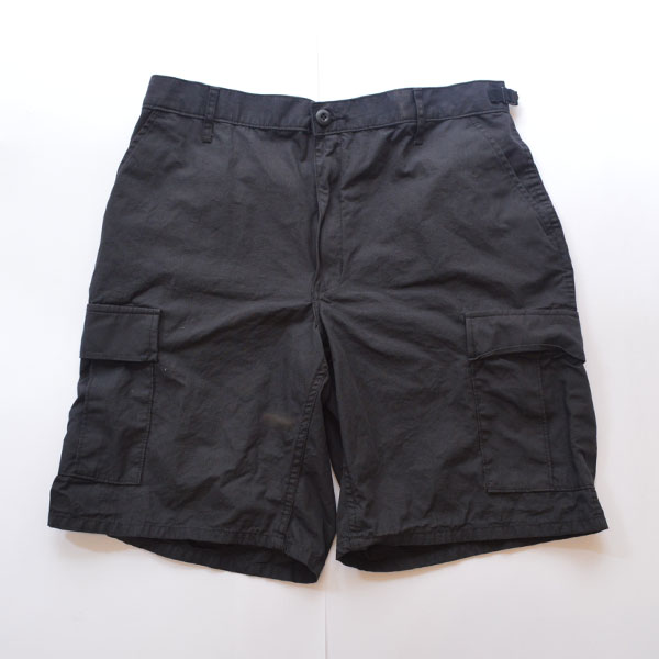 プロッパー PROPPER コットンリップストップ カーゴショーツ BDU SHORTS ZIPPER FLY R/S 100% COTTON F5261 ONE WASH BLACK