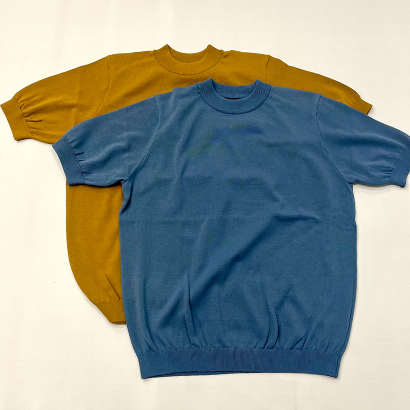 リナシェンテ Rinascente コットンポリ 沼ネック Washable NumA　neckS/S Marmore 94901RA