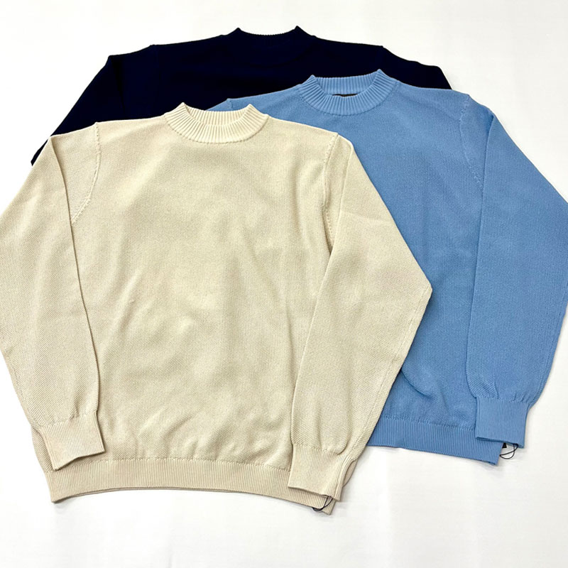 Rinascente リナシェンテ Washable Pique“NumA”neck　ウォッシャブル　沼ネック Long Flight Knit