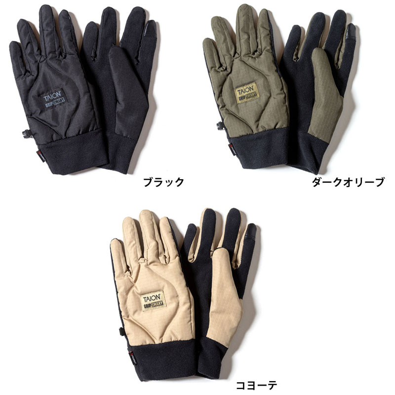 GRIP SWANY グリップスワニー TAION×GRIP SWANY ダウン グローブ TAION-GPS-GV01