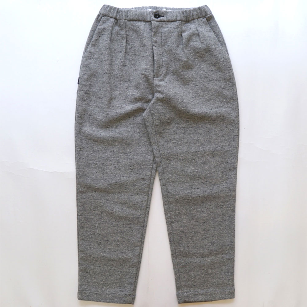 ターンミーオン TURN ME ON ストレッチジャズネップ ワイドテーパードパンツ Gray