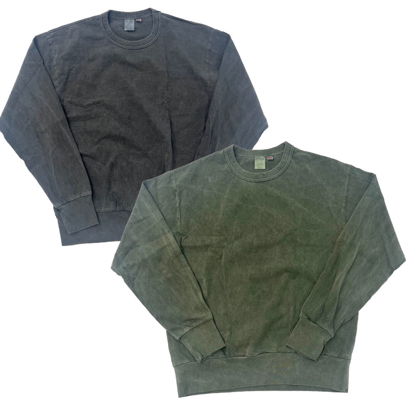 タファー TOUGHER ヘビーウェイトTシャツ BREA CLASSIC PIGMENT L/S CEMICAL BLANK MADE IN USA