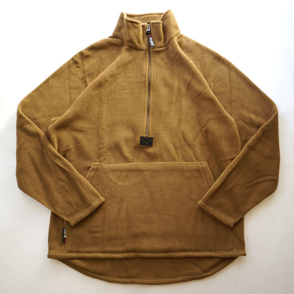 USMC DeadStock Polartec Pullover Fleece Jacket COYOTE MADE IN USA