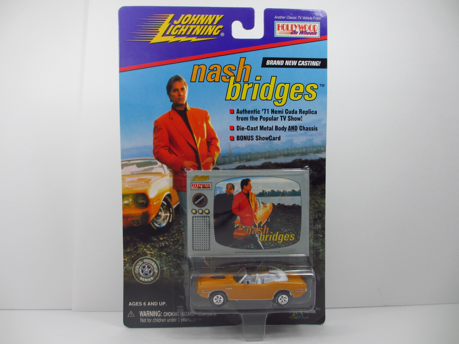 1/64 Johnny Lightning　NASH BRIDGE'S 1971 HEMI CUDA 　ナッシュ　ブリッジス　64-24