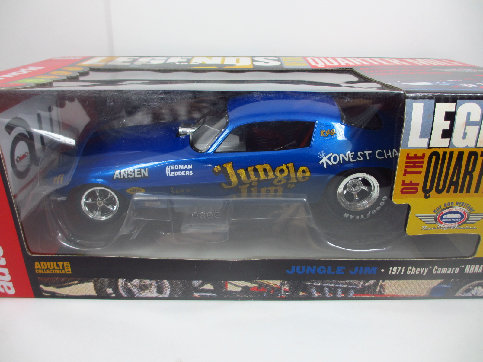 1/18　1971 CHEVROLET CAMARO JUNGLE JIM NHRA FUNNY CAR　18-83