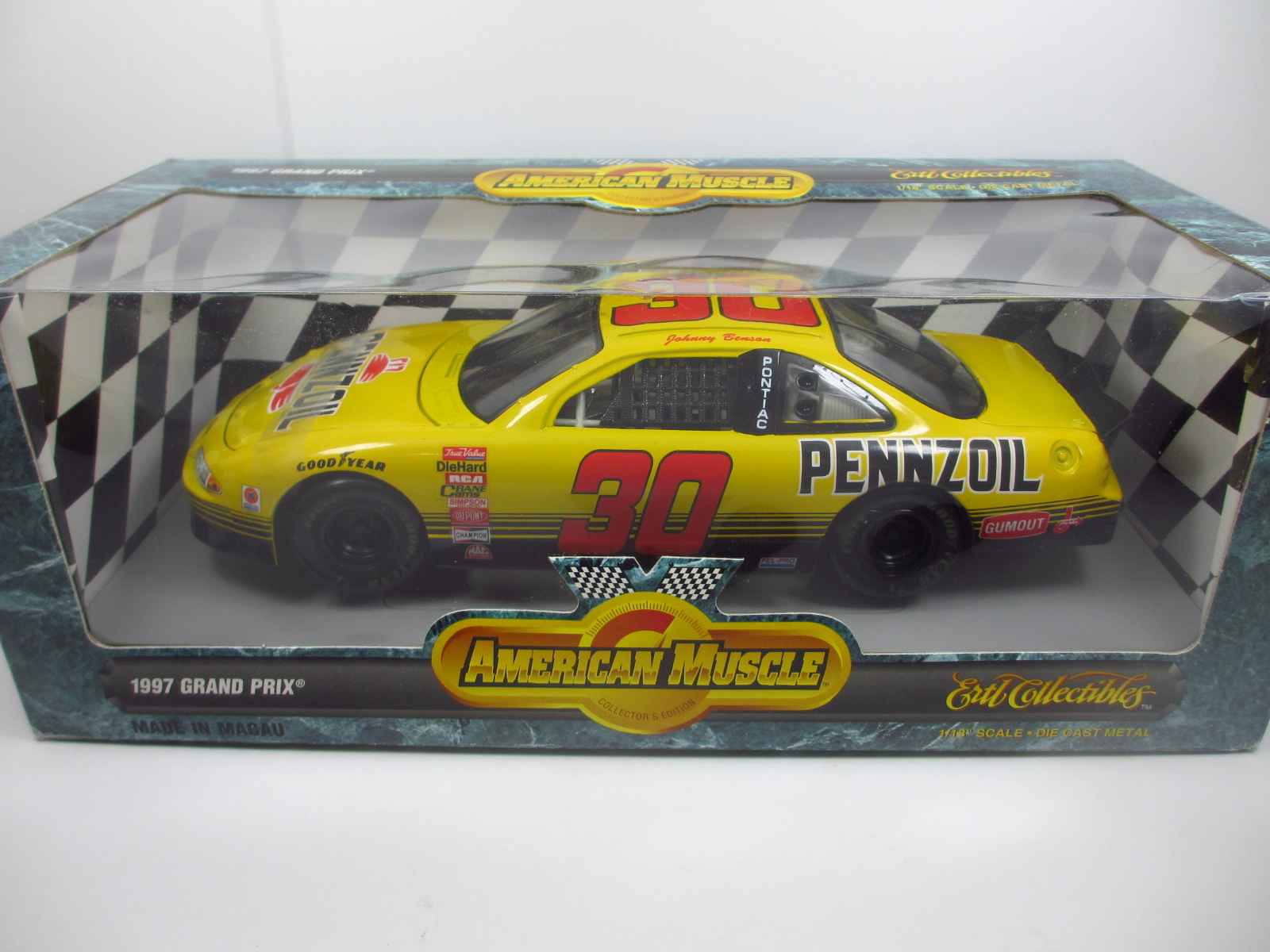 1/18  # 30 Johnny Benson PENNZOIL 1997 Grand Prix  18-107