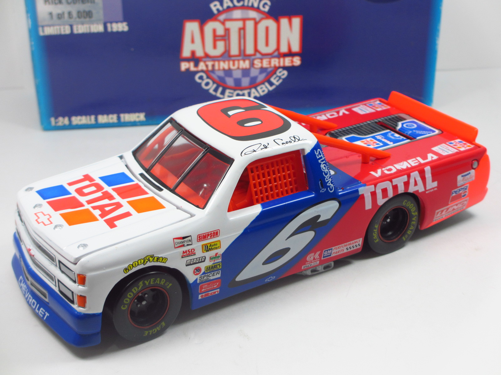 1/24 ACTION  #6 Rick Corelli TOTAL 1995　SUPER TRUCK　24-58