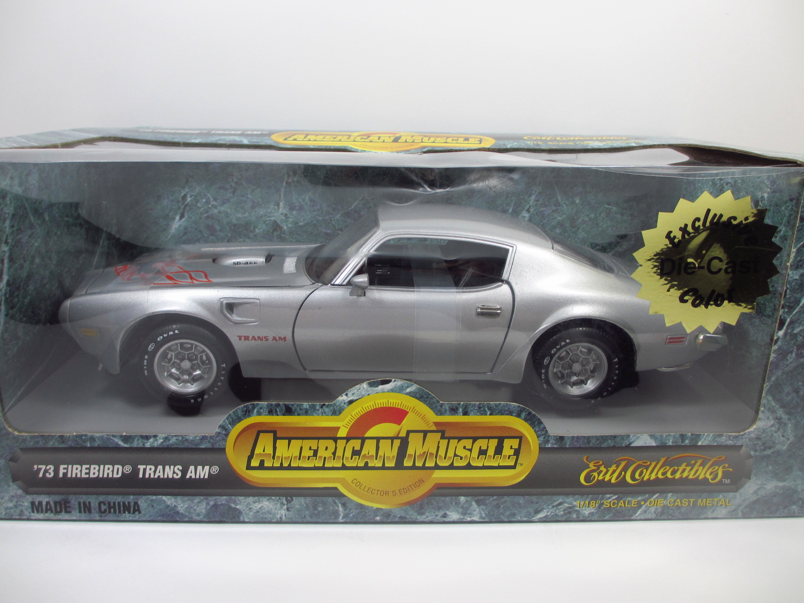 1/18  ERTL  1973 Firebird Transam Trans Am 18-115