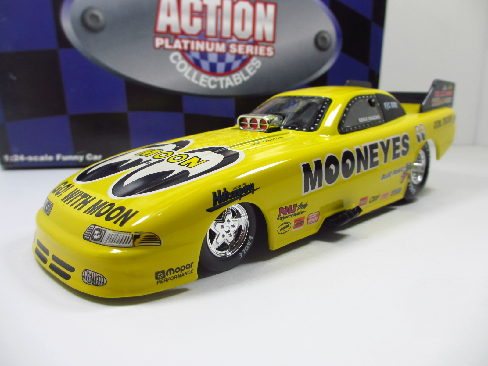 1/24　　Kenji Okazaki 　Jim Dunn "MOONEYES"　1996  Dodge　Funny Car 　24-72