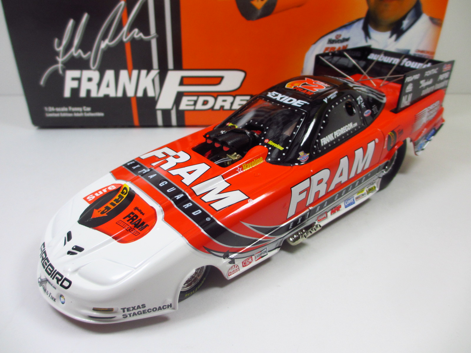 1/24　Frank Pedregon 　FARM  2001 Firebird Funny Car  24-75