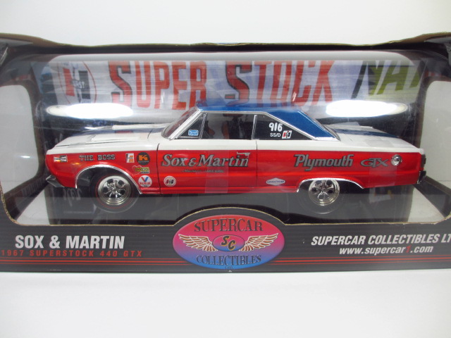 1/18　HIGHWAY 61  1967 PLYMOUTH  BELVEDERE　SOX & MARTIN　ベルベデア　18-24