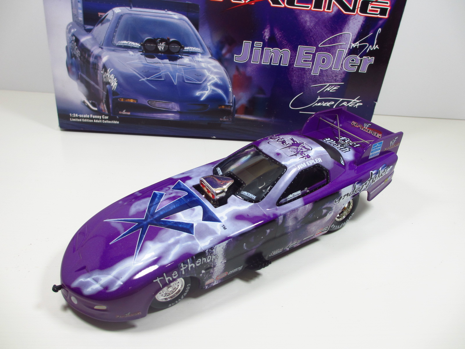 1/24 ACTION　 2000　Jim Epler 　WWF Undertaker 　Pontiac Firebird   24-96
