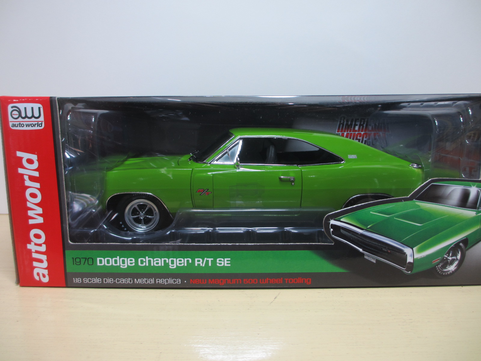 1/18  1970　Dodge Charger RT/SE 　ダッチ　チャージャー　グリーン　　18-193