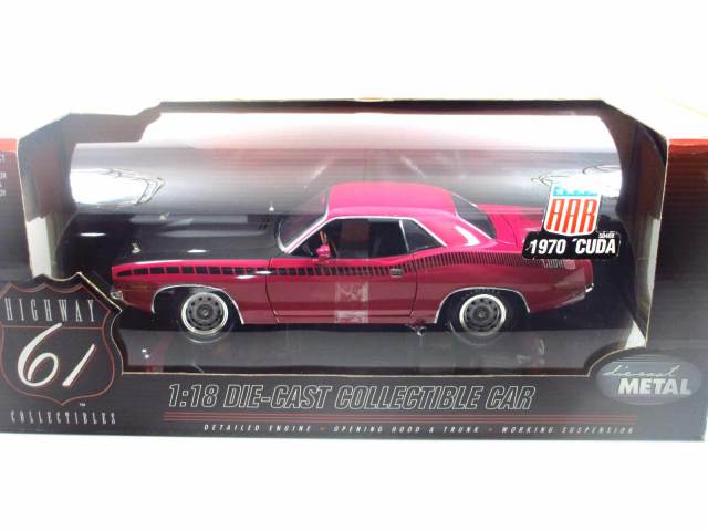 1/18 HWY 61 1970 AAR CUDA クーダ