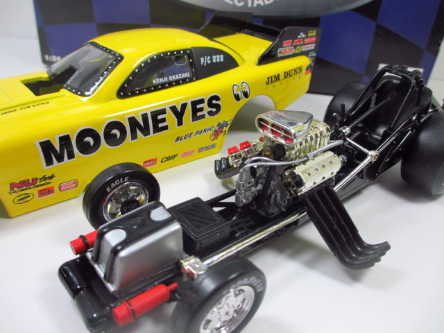 ミニカー FUNNY CAR 1/24 MOONEYES 1996EDITION Action Mooneyes NHRA Funny Car 96 Jim Dunn Kenji Okazaki