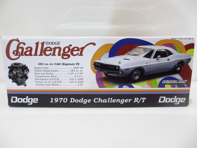 1/18 GREENLIGHT 1970 DODGE CHALLENGER R/T