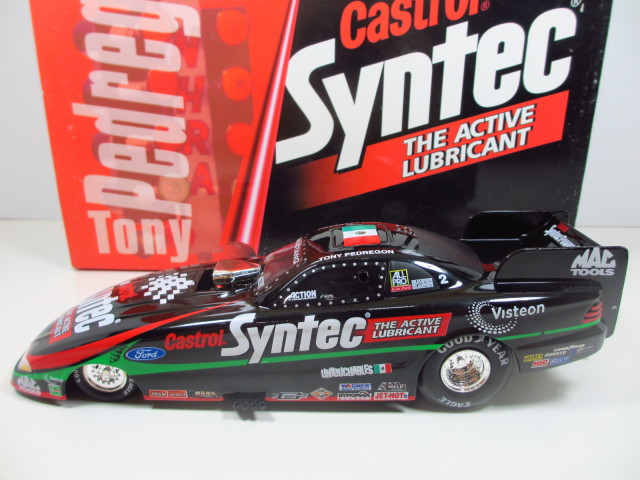 1/24 ACTION 1998 Tony Pedregon Castrol Syntec FUNNY CAR