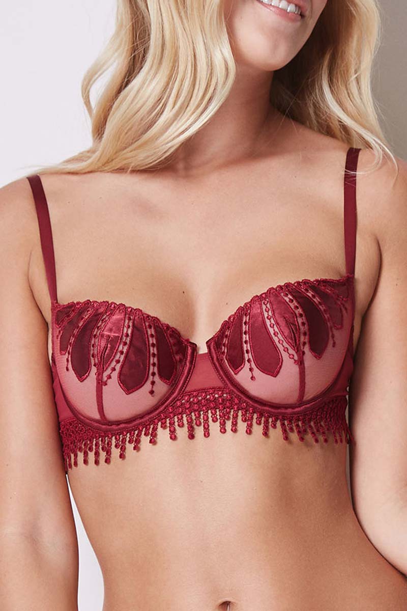 Simone Perele　シモーヌ ペレール　NOMADE　ハーフカップブラジャー