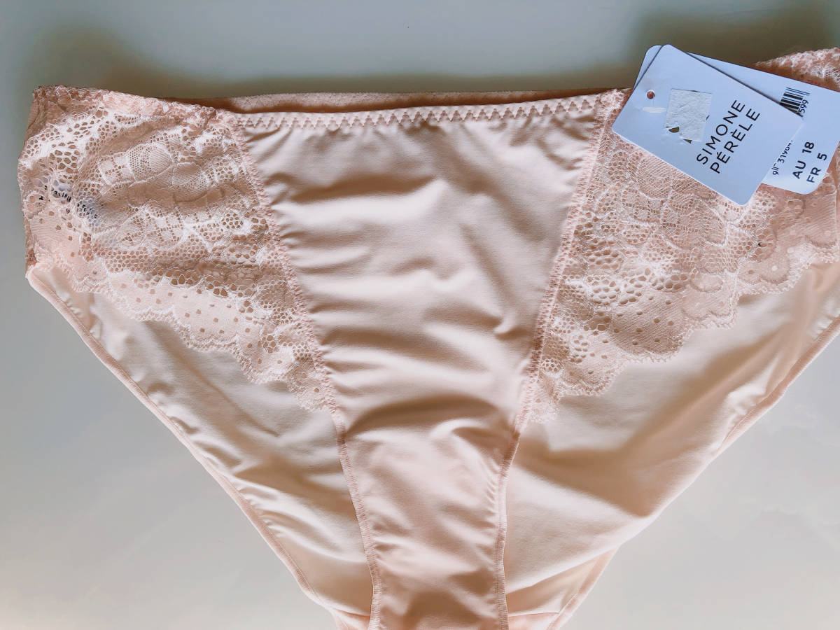 翌日発送可　2XL☆シモーヌペレール simone perele　CARESSEショーツピンク