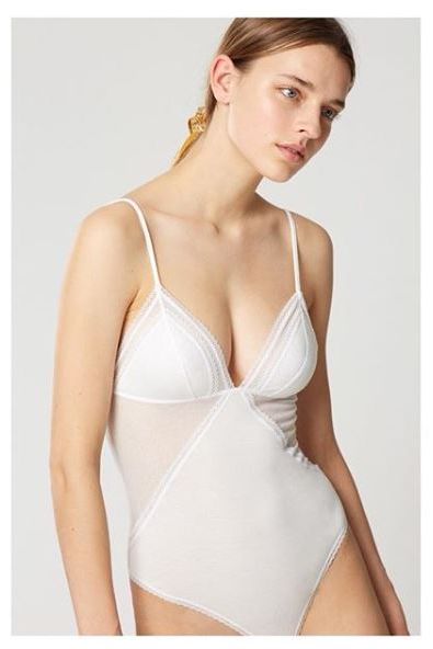 フランス高級ランジェリー Lejaby、ブラ＆ショーツ＆ガーター3点セット  