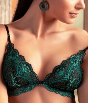 リズ シャルメル　 LISE CHARMEL　SECRETE EMERAUDE　トライアングルブラ