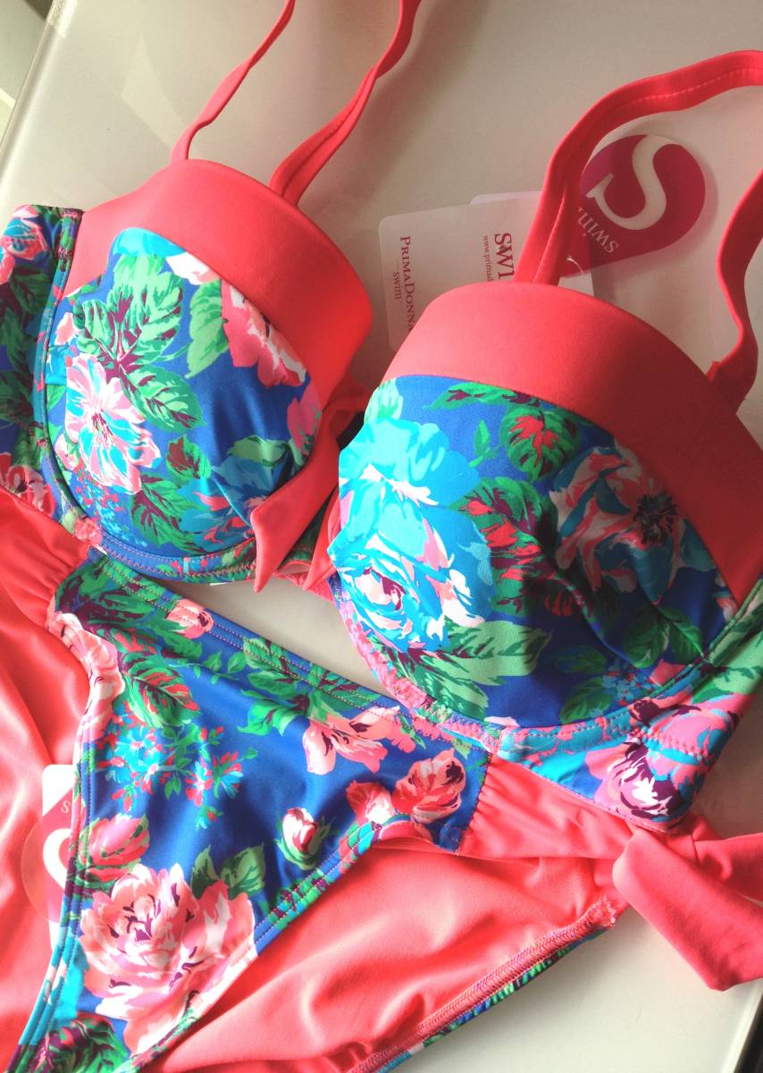 現品のみ※水着です　75Ｄ（Ｅ）+Ｍ★PRIMA DONNA　プリマドンナpool paty