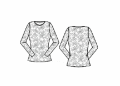 Epure by Lise Charmel 　エピュール　BEAUTＥ MACRAMＥ　総レース長袖シャツ