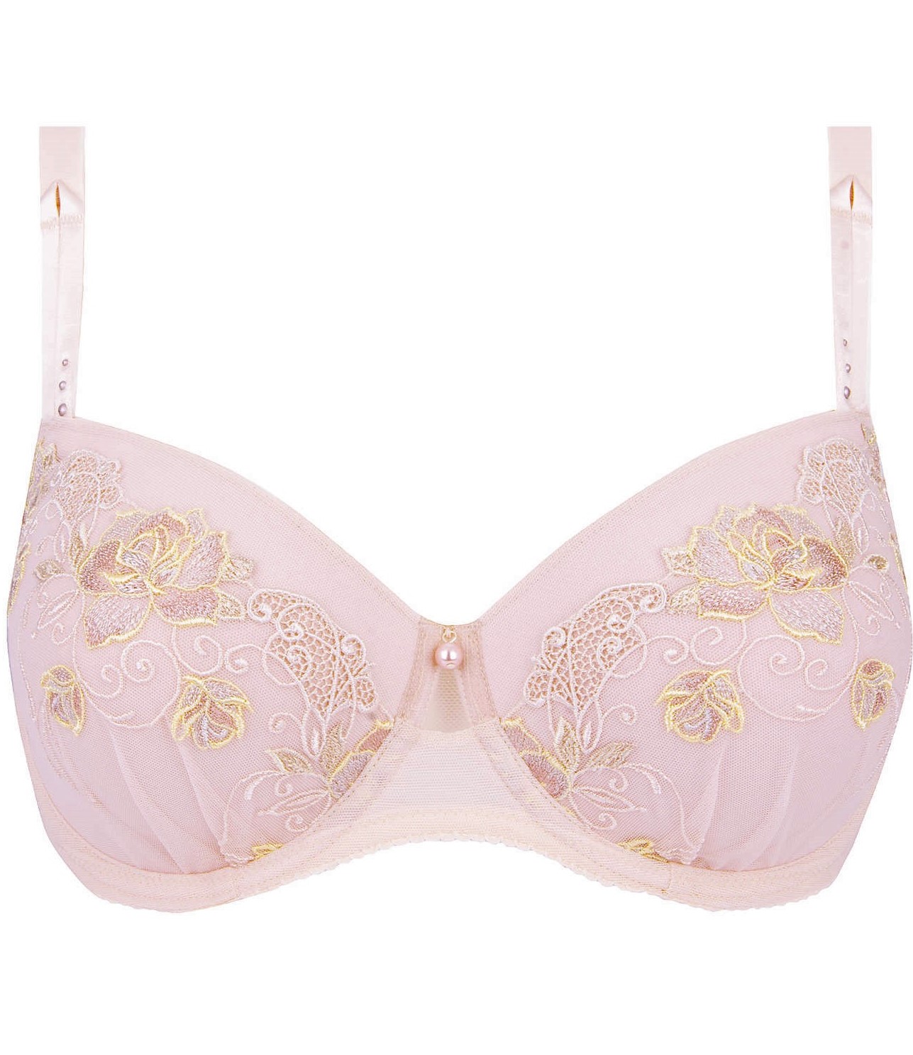 リズ シャルメル　 LISE CHARMEL 　 ROSE DE VENISE　モールドカップブラ