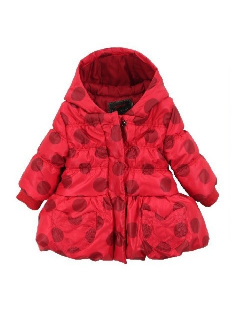 キャティミニ　ポルカドット　コート