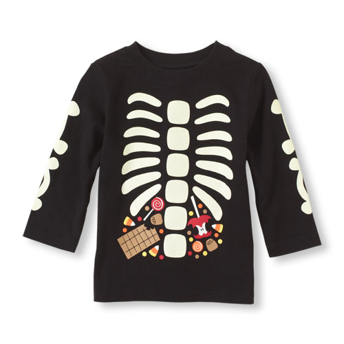 光る骨　Tシャツ/Tシャツ