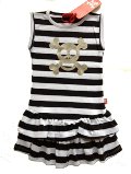 イギリス　スターダストキッズ　ジョリーロジャー　ストライプ　ワンピース